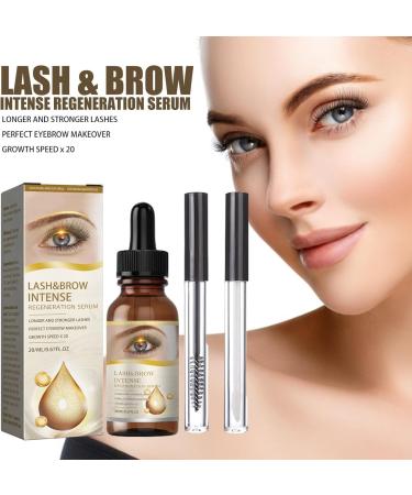 Eyelash and Eyebrow Regeneration Serum Natural Eyelash and Eyebrow Growth Serum Nourishing Eyelash and Eyebrow Care Serum Stimulates Cell Regeneration of the Eyelashes - Buy Online on GoSupps.com