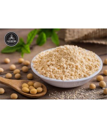 Naturevibe Botanicals Organic SOYA Flour 1kg | Source of Protein and Iron - Buy Online on GoSupps.com