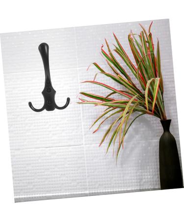Alipis 8 Pcs Clothes Hook Wall Mount Clothing Rack Black Towel Holder Hooks Hanger Hook Nordic Ledge - Buy Online on GoSupps.com