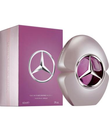 Mercedes-Benz Woman Eau de Parfum - Vanilla Perfume for Women with Oriental Floral Fruity Musk Notes - Long Lasting Perfume - Travel Size - 2 oz EDP
