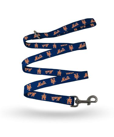Rico Industries MLB New York Mets Pet LeashPet Leash Size S/M, Team Colors, Size S/M