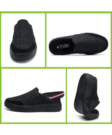 TIDU Women's Orthopedic Arch Support Slippers - Plantar Fasciitis Diabetic Comfort Mules - Buy Online on GoSupps.com