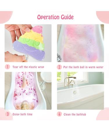 Bath Bombs Gift Set 12 Fizzy Bubble Bath Bombs Handmade Organic Natural Vegan Spa Bath Bomb Kit with Different Organic Essential Oils - Buy Online on GoSupps.com