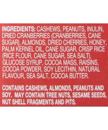 KIND Fruit & Nut Cherry Cashew & Dark Chocolate Gluten Free Low Sugar 1.4 Ounce 5 Count - Buy Online on GoSupps.com