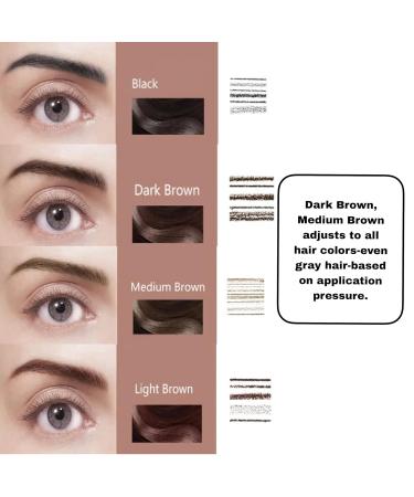 Mineral Eyebrow Definer Pencil with Castor & Coconut Oil - Long Lasting Vegan Cruelty-Free Natural Look | International Shipping - Buy Online on GoSupps.com