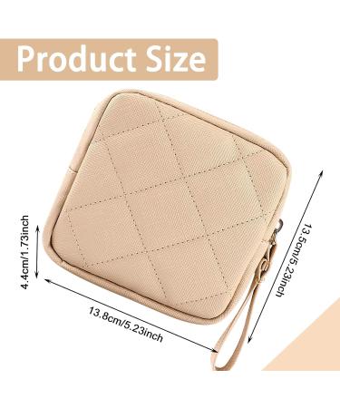 Shop Sustainable Hygiene Bags for Teens - Sakura Keychain Menstruation Cup Bags with Zipper - Buy Online on GoSupps.com
