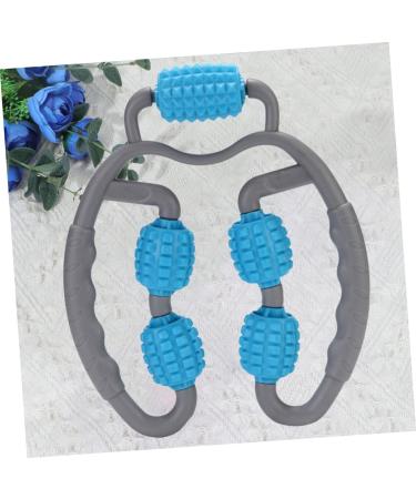 Buy ToddMomy Exercise Roller - Dual-Woman Relaxer Foam Massage Device for Leg Pain Relief Myofascial Tissue Workout Accessories - 29x23.5x2cm Blue - Buy Online on GoSupps.com