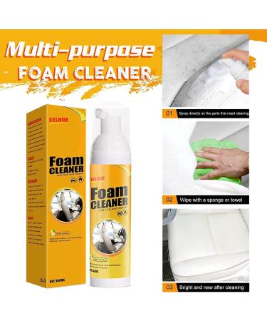 Ambitionous Magic Foam Cleaner Multi-functional cleaning agent Multi-Purpose Foam Cleaner 2024 Upgraded Foam Cleaner all Purpose Car Magic Foam Cleaner Foam Cleaner for Car and House (100ml 3pcs) 100ml 3pcs - Buy Online on GoSupps.com
