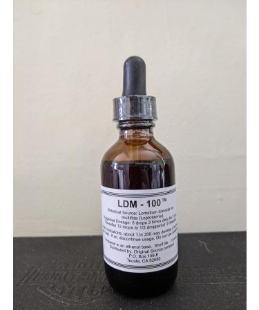 LDM-100 - lomatium dissectum Tincture - 2 fluid oz