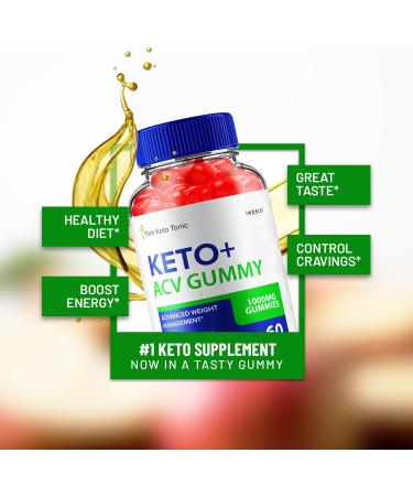 (5 Pack) Trim Keto Tonic Keto ACV Gummies Trim Keto Gummies Weight Management Supplement Trim Keto Tonic Reviews with Apple Cider Vinegar Trim Keto Tonic Advanced ACV Gummies B12 (300 Gummies) - Buy Online on GoSupps.com