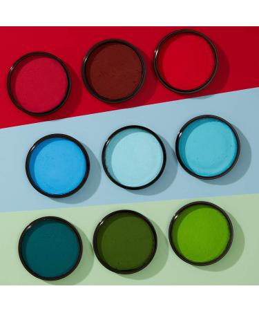 Moon Creations Pro Bright Orange Face & Body Makeup 36g - Professional Colour Paint Cake Pot for Face Painting - Ideal for Kids, Adults, Fancy Dress, Festivals & Halloween - Buy Online on GoSupps.com