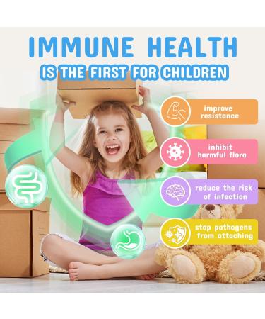 ZEBORA Kids Probiotic & Prebiotics Powder | Age 3+ | Digestive & Immune Support | Constipation Relief | Non-GMO | Gluten-Free | 30 Packets - 5 Billion CFUs - Buy Online on GoSupps.com