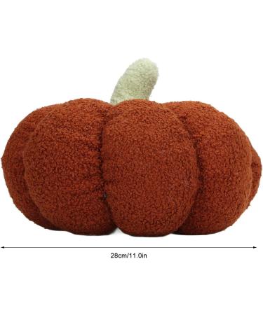 Pumpkin Plush Toys Pumpkin Pillow Soft Handmade Simulation for Christmas for Home Decoration (Brown) - Buy Online on GoSupps.com