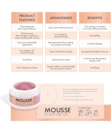 Victoria Vynn Thixotropic MOUSSE SCULPTURE GEL 15ml Nails Building Extension (04 Berry Blush) - Buy Online on GoSupps.com