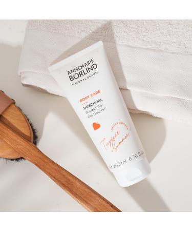  ANNEMARIE B RLIND ANNEMARIE B RLIND BODY CARE Tropical Summer Shower Gel (200ml) - Velvety Fresh Feeling For a Revitalizing Shower Experience Tropical Fruity & Fresh Scent Vegan - Buy Online on GoSupps.com