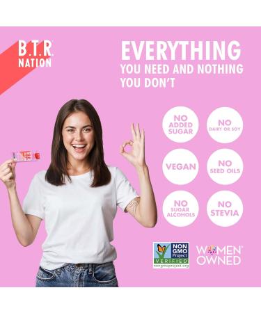 B.T.R. Nation Vegan Superfood Protein Bars - Strawberry Shortcake VITALITY | 12 Bars | Keto Plant Based and Gluten Free Low Carb Sugar Alcohol Free & Boosted with Powerful Superfood! - Buy Online on GoSupps.com