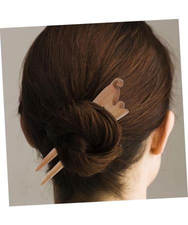 minkissy Cat Hairpin Hair Chopstick Hair Fork Hair Barrettes for Girls Women's Hair Clips French Hair Pin Vintage Wooden Hair Sticks Women Hair Sticks Chopsticks for Hair Accessories Manual - Buy Online on GoSupps.com