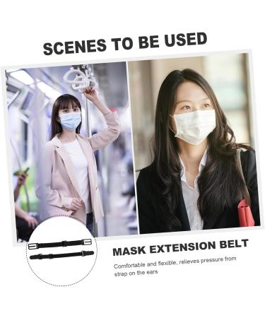 Beaupretty 30pcs Anti-Strangulation Masks - Stretchable Polyester with Adjustable Non-Slip Belt - 18CM | Ideal for Comfort & Security - Buy Online on GoSupps.com
