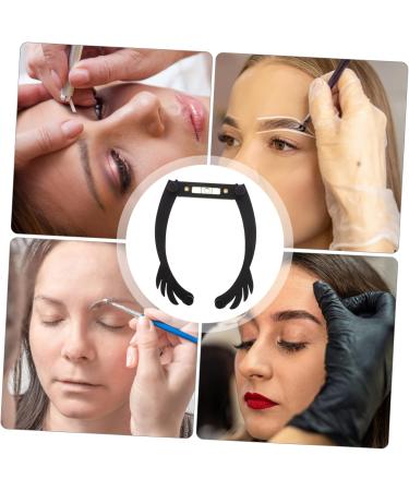 Mikinona Eyebrow Ruler Eye Brow Shaping Kit White White Outfit Eyebrow Shaper Kit Set Eyebrow Line Foldable Eyebrow Mapping Kit 25.5x1.3cm Black - Buy Online on GoSupps.com