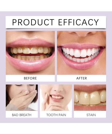 Buhygn Tooth stain remover powder toothpaste powder for whitening refreshing dental care natural formula refreshing and minty taste 50 g for removing and brightening stains - Buy Online on GoSupps.com