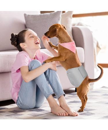 Avont Reusable Male Dog Diapers - 3 Pack Belly Band for Incontinence | Washable Eco-Friendly | Sizes XL (54-71cm) - Black Brown Gray - Buy Online on GoSupps.com