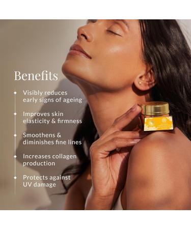 Forest Essentials Soundarya Radiance Cream with 24K Gold SPF25 - Travel Size Anti-Aging Day Cream 15g | International Shipping - Buy Online on GoSupps.com