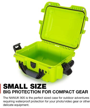 Nanuk 905 Waterproof Hard Case - Lime | Lightweight & Durable - Buy Online on GoSupps.com