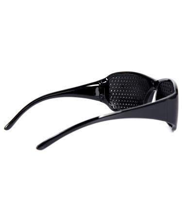 Health Panion 1 Set made of Ashfordhealth punching glasses Raster glasses Pinhole made of plastic - raster glasses / perforated glasses for eye training for relaxation 1 JT -C26161