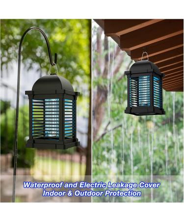 Tmactime 20W Insect Destroyer - 4300V Electric Mosquito Trap with UV Light | Non-Toxic 100m Range | Effective Flying Insect Control - Buy Online on GoSupps.com