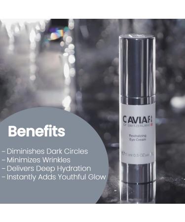 Black Caviar Under Eye Cream | Anti-Aging Moisturizer Hydrating Reduces Puffiness & Dark Circles Wrinkle Repair Treatment - Buy Online on GoSupps.com