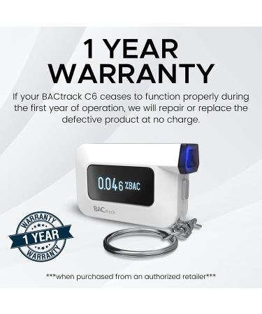 BACtrack C6 Keychain Breathalyzer | Professional-Grade Accuracy & Smartphone Connectivity | Apple HealthKit Integration - Buy Online on GoSupps.com