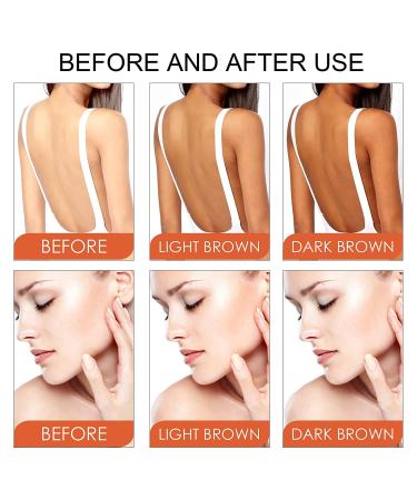 Eelhoe Tanning Gel - 50g Accelerator Cream for Sunbeds & Outdoor Sun, Soft Brown Intensive Tanning (3Pcs) - Buy Online on GoSupps.com