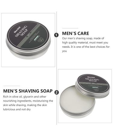 FOMIYES Organic Beard Shaving Cream - Natural Shave Soap Puck for Men | Travel-Friendly Shaving Cream | Premium Men's Grooming Essentials - Buy Online on GoSupps.com