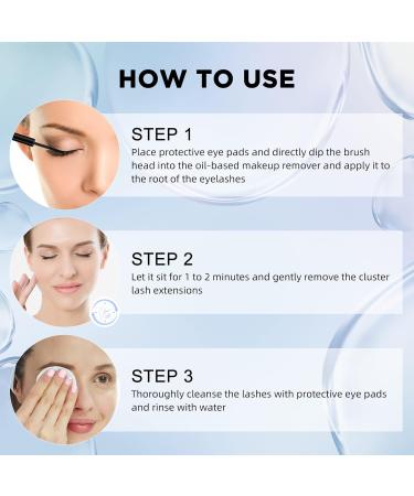 Cluster Lashes Individual Eyelashes Remover QUEWEL Cluster Eyelash Extension Glue Removal for Sensitive Skin Gently Removing Lash Clusters Glue Clear 5ml For Personal Use At Home 1 count (Pack of 1) cluster-remover - Buy Online on GoSupps.com