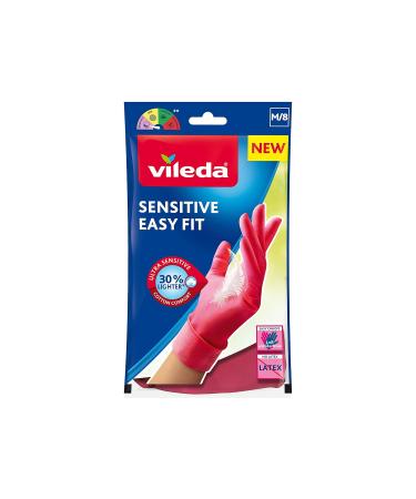 Shop Vileda Pink Gloves - Medium Size | Best Quality & International Shipping - Buy Online on GoSupps.com
