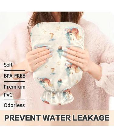 Oarencol Hot Water Bottle with Cover - Squirrel Tree & Star Design 1L for Hot & Cold Compress - Buy Internationally! - Buy Online on GoSupps.com