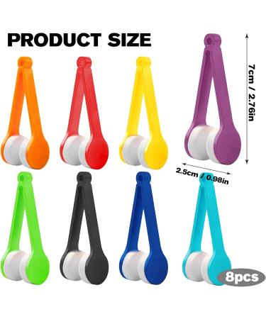 8-Piece Eyeglass Sunglass Cleaner Kit Microfiber Cleaning Tools for All Lens Types Colorful Eye Glasses Cleaner Set - Buy Online on GoSupps.com
