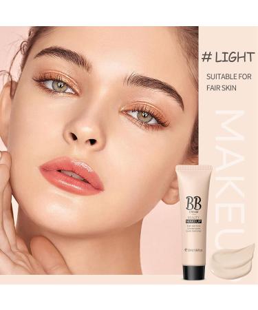 BB Cream for Fair Skin - Full-Coverage Tinted Moisturizer & Concealer | Oil-Free Lightweight Portable - 30 ml | Perfect Skin Tone Evener for Women - Buy Online on GoSupps.com
