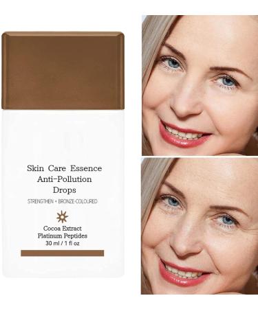 2 Bronzer Drops | Fake Tan Peptide Serums Bronzer Drops Bronzing Drops For Face Fake Tan Peptide Serums Bronzing Drops Creates Bronzed Glow For An Everyday Radiant Glow Summer Glow 1 Fl Oz - Buy Online on GoSupps.com
