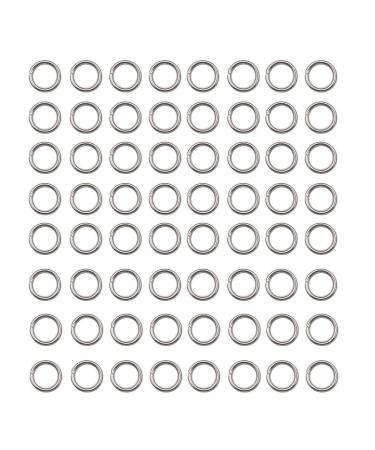 1000 pcs Stainless Steel Split Rings Jump Rings Connector Rings for Jewelry Making Necklaces Bracelet Earrings Keychain DIY Craft (12603-6mm)