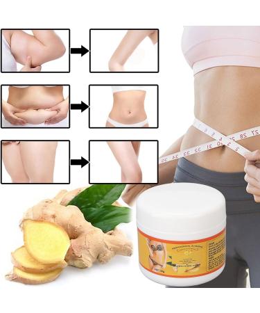 Ginger Fat Burning Cream 2Pcs/30g - Hot Slimming Massage Gel for Arms, Abdomen, and Thigh - Reduce Fat and Boost Metabolism - Buy Online on GoSupps.com
