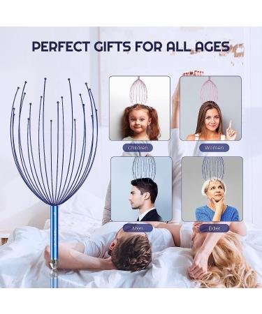 20 Fingers Scalp Stress Relax Massager Head Scratcher Massager Scalp Massager Tool 1 Pack Acupuncture Point Massager Deep Relaxation and Better Sleep - Buy Online on GoSupps.com