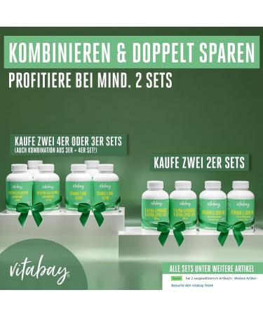 Buy Vitabay Ginkgo Biloba 6000 mg - 180 Capsules | 24% Flavone 6% Lactone | High-Quality Lab-Tested | International Shipping Available - Buy Online on GoSupps.com