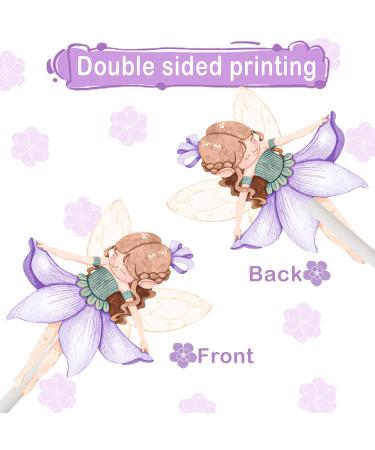 Purple Fairy Party Cupcake Toppers Fairies Party Cupcake Toppers 24Pcs Fairy Garden Party Cake Picks Fairy Tale Birthday Party Decorations for Fairyland Elf Baby Shower Supplies - Buy Online on GoSupps.com