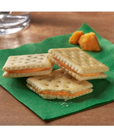 Club & Cheddar Sandwich Cracker Snack Pack - 8 Crackers, 12/Box - Buy Online on GoSupps.com