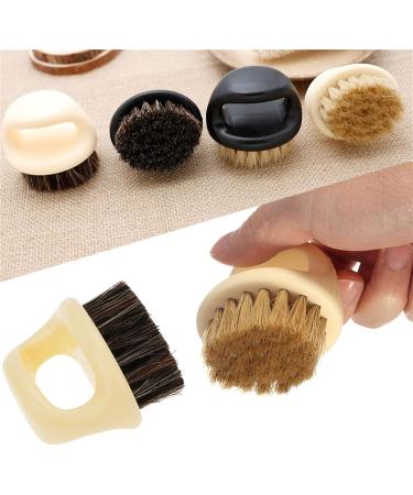 Ansafe Handmade Shaving Brush Set - Portable Head Styling Accessories 2pcs Foam Soap & Bart Brush | Premium Grooming Tool - Buy Online on GoSupps.com