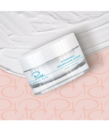 MicroDerm Resurfacing Scrub - Exfoliating Polish for At-Home MicroDermabrasion with Vitamin A E & Squalane - Shop Internationally - Buy Online on GoSupps.com