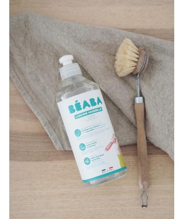 B aba Natural Baby Bottle & Dishwashing Detergent - 100% Biodegradable Perfume-Free 2x500ml Pack - Safe for Babies - Buy Online on GoSupps.com
