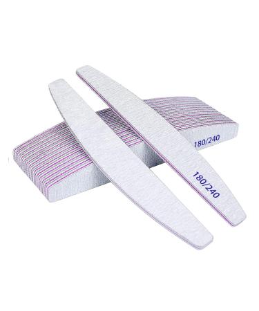 Uraqt 16 pieces nail files 180/240 nail files double double -sided disposable nail file nail files for gel nails nail files disposable core in purple Geln gel tools & accessories (white) - Buy Online on GoSupps.com