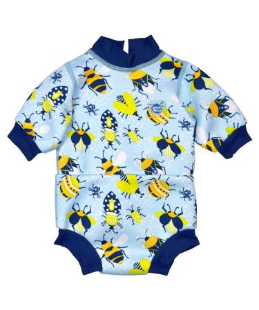 Splash About Happy Nappy Wetsuit with Reusable Swim Nappy Bugs Life 3-8 Months